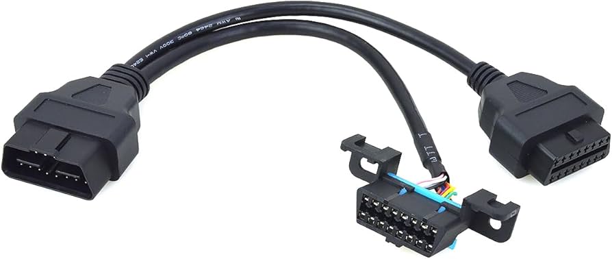 Amazon.com: EnruigeOK Universal OBD2 16 Pin Splitter Y Open Cable